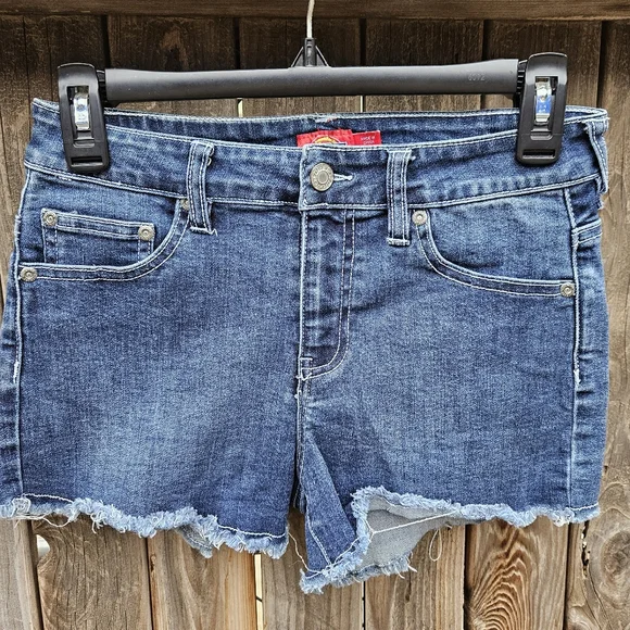 Dickies Denim Blue Women's Shorts Size 16 - Picture 5 of 15